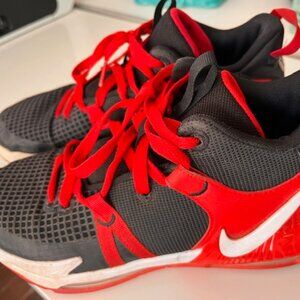Kids Nike Lebron Witness 7 Black/Red size 7 youth